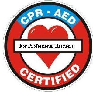 CPR/AED for the Professional Rescuer May 1st & 2nd 2p-4p - EE Health and Safety